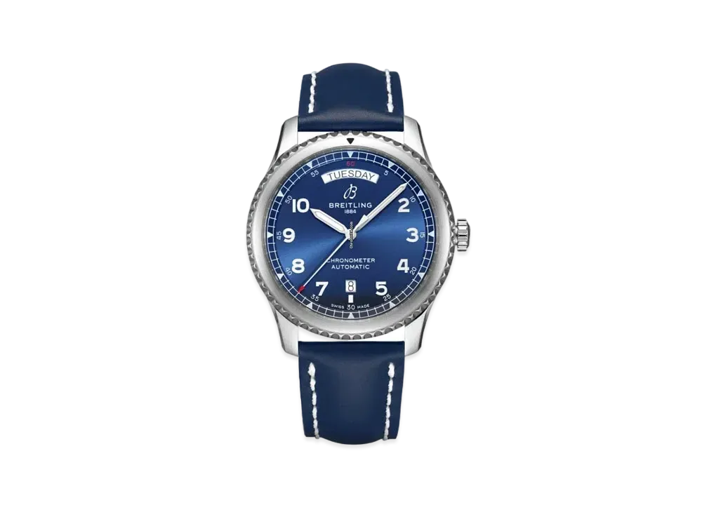 BREITLING AVIATOR 8 AUTOMATIC DAY & DATE 41 "Blue"