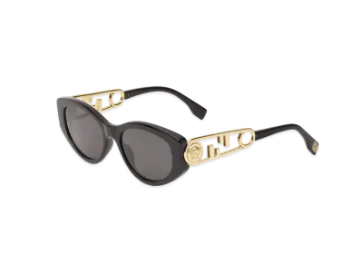 FENDI x Versace Fendace Black Acetate Sunglasses "Black"
