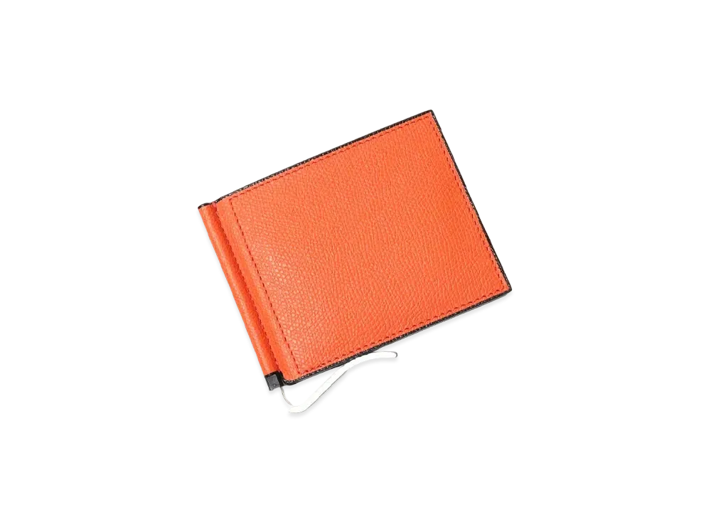 Valextra Money Clip "Orange"