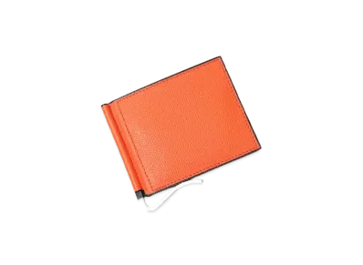 Valextra Money Clip "Orange"