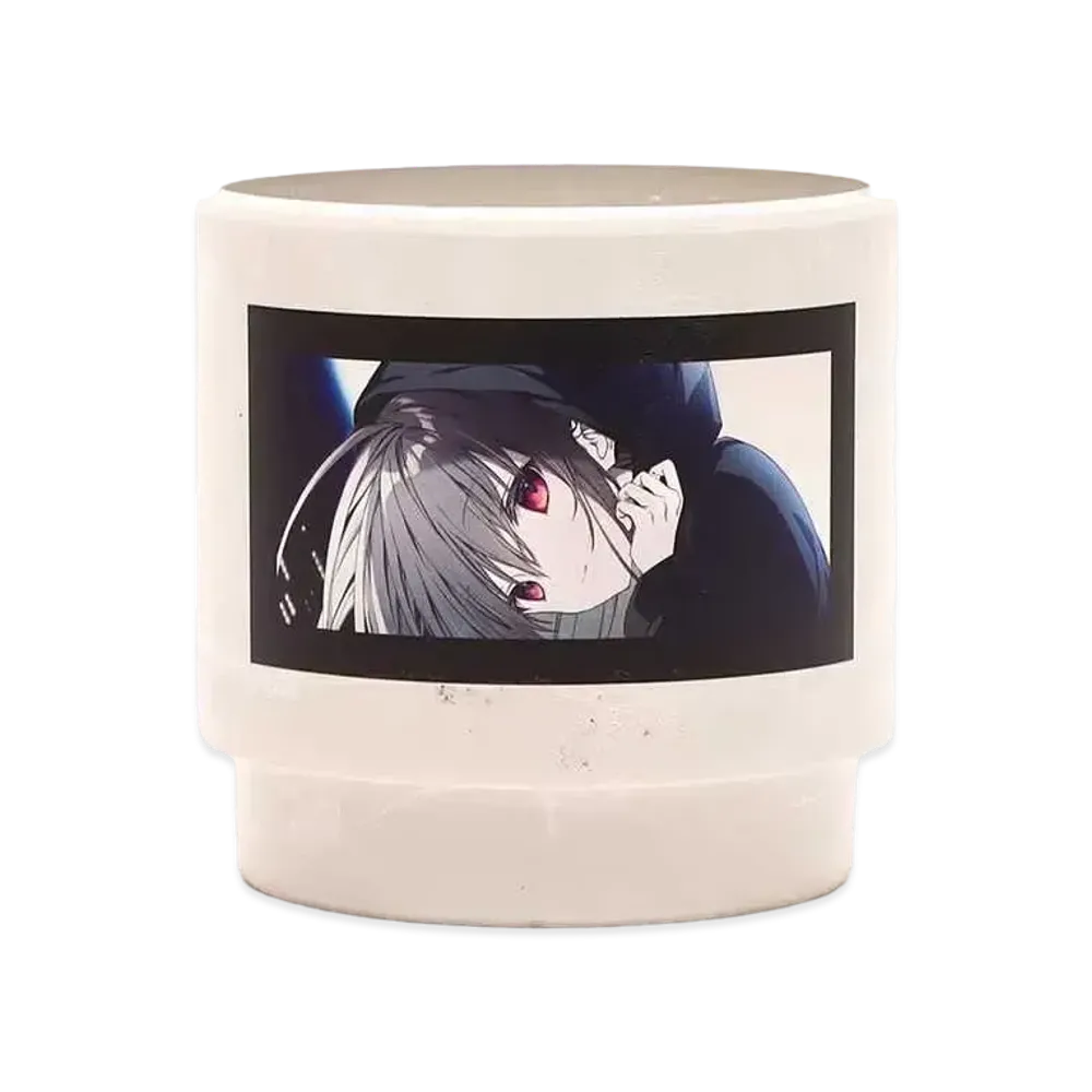 atmos x BOTANIZE x 100 Artists Exhibition Inugami Kira "White"