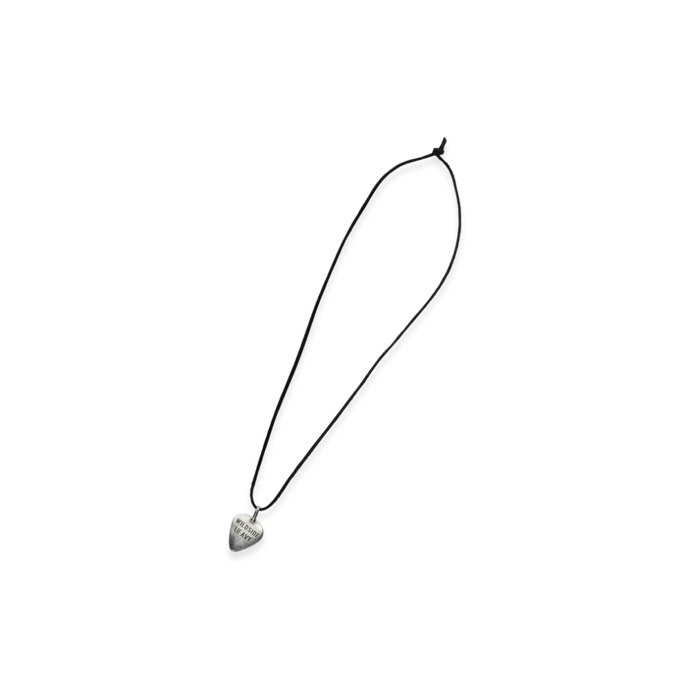 WILDSIDE YOHJI YAMAMOTO Heavy Pick Necklace "Silver"