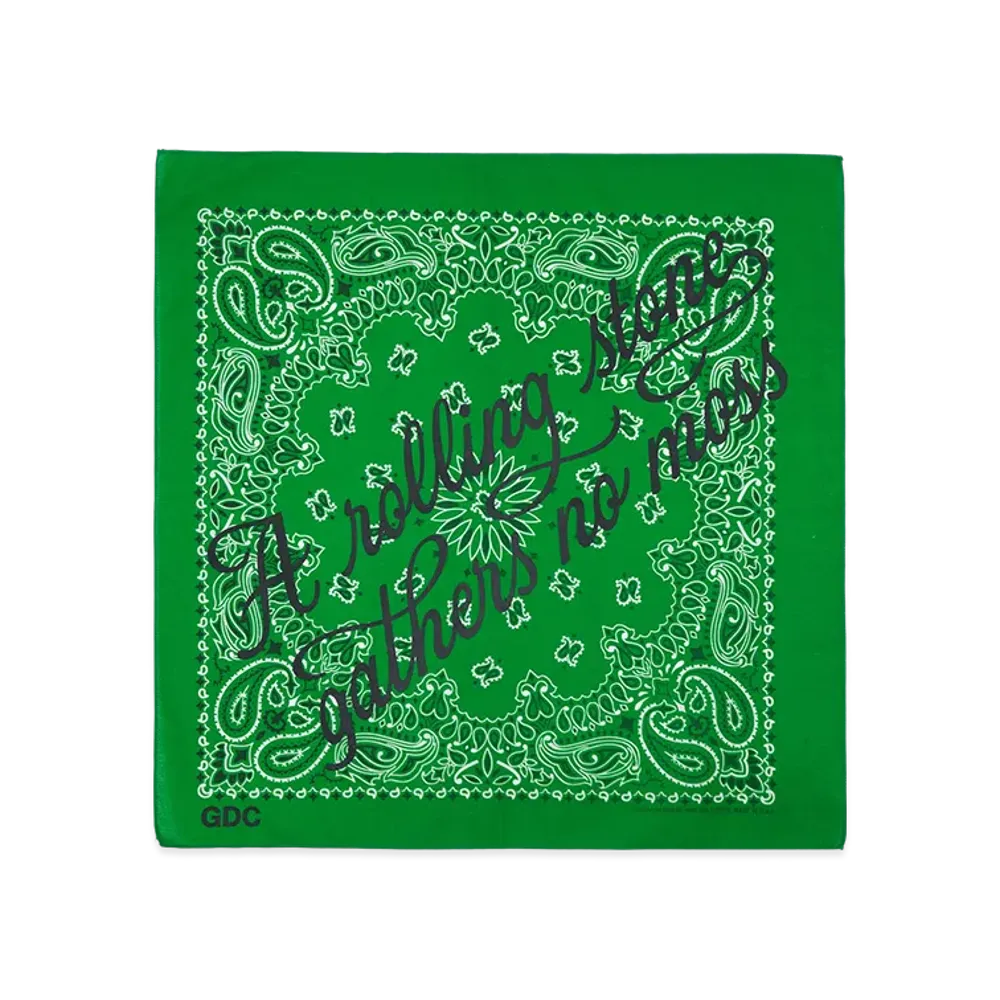 GDC x Hav-A-Hank Logo Bandana "Green"