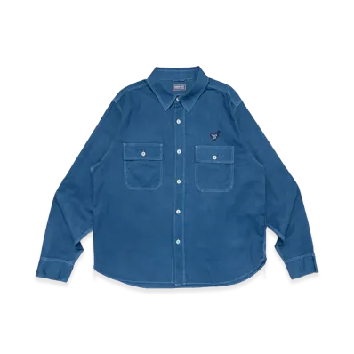HUMAN MADE Indigo Dye Work Shirt "Indigo"