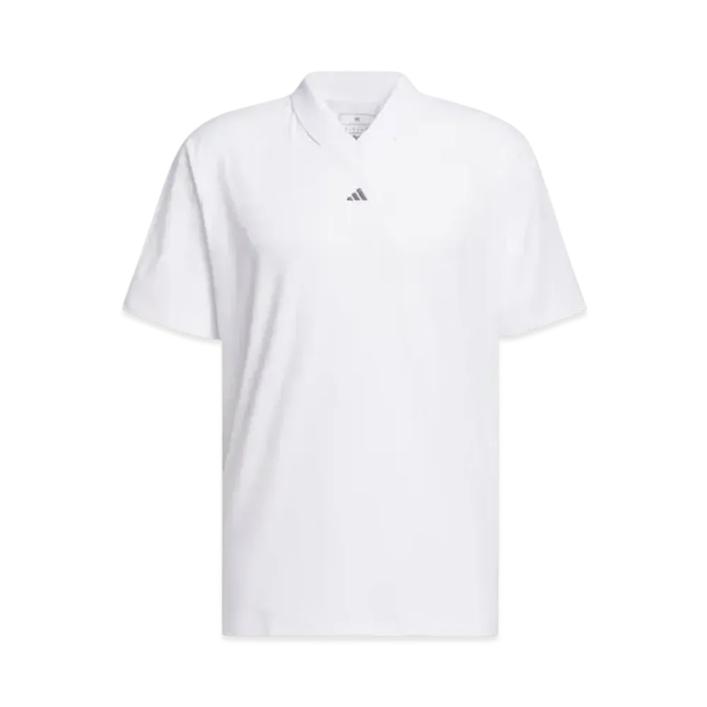 adidas ULT365 Twist Knit Pique Loose-Fit Polo "White"
