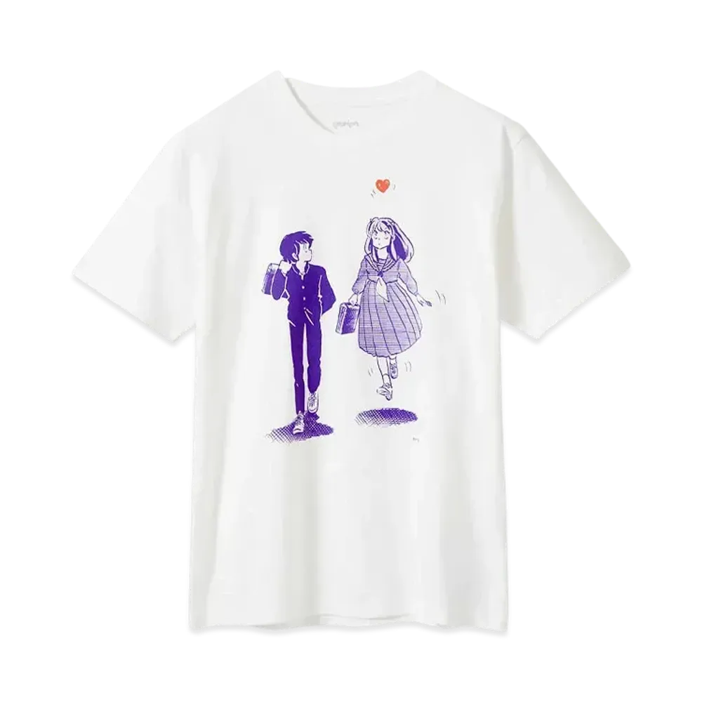 graniph x Urusei Yatsura Capture The Heart T-Shirt "White"