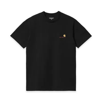 Carhartt WIP S/S American Script T-Shirt "Black"