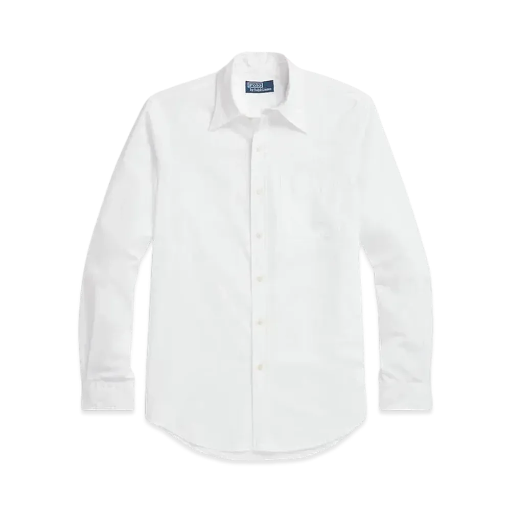Polo Ralph Lauren Classic Fit Poplin Shirt #1 "White"