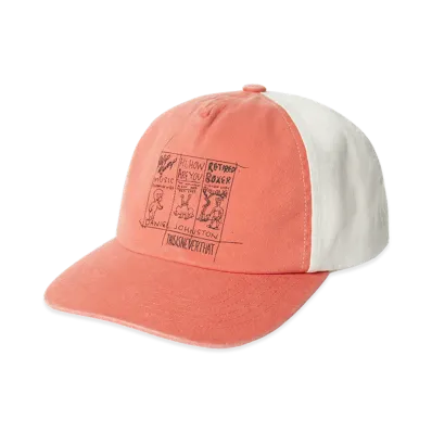 thisisneverthat x Daniel Johnston 3-Frame Washed Cap "Orange"