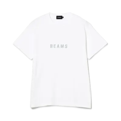 BEAMS Logo T-shirt 24SS "White"