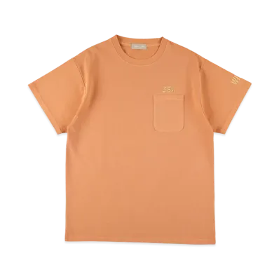 WIND AND SEA Pigment Pocket Tee "LightOrange"