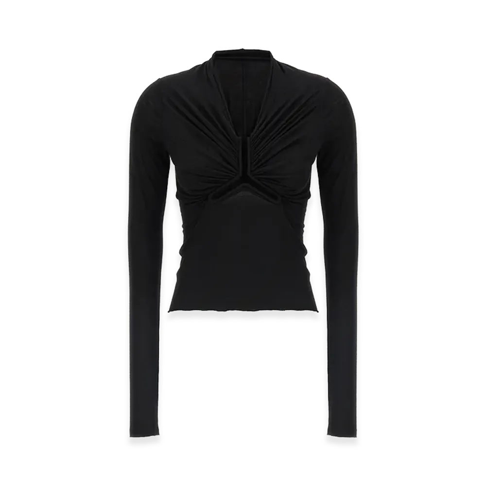 Rick Owens Women's Allanah LS T' Sweater "Black"