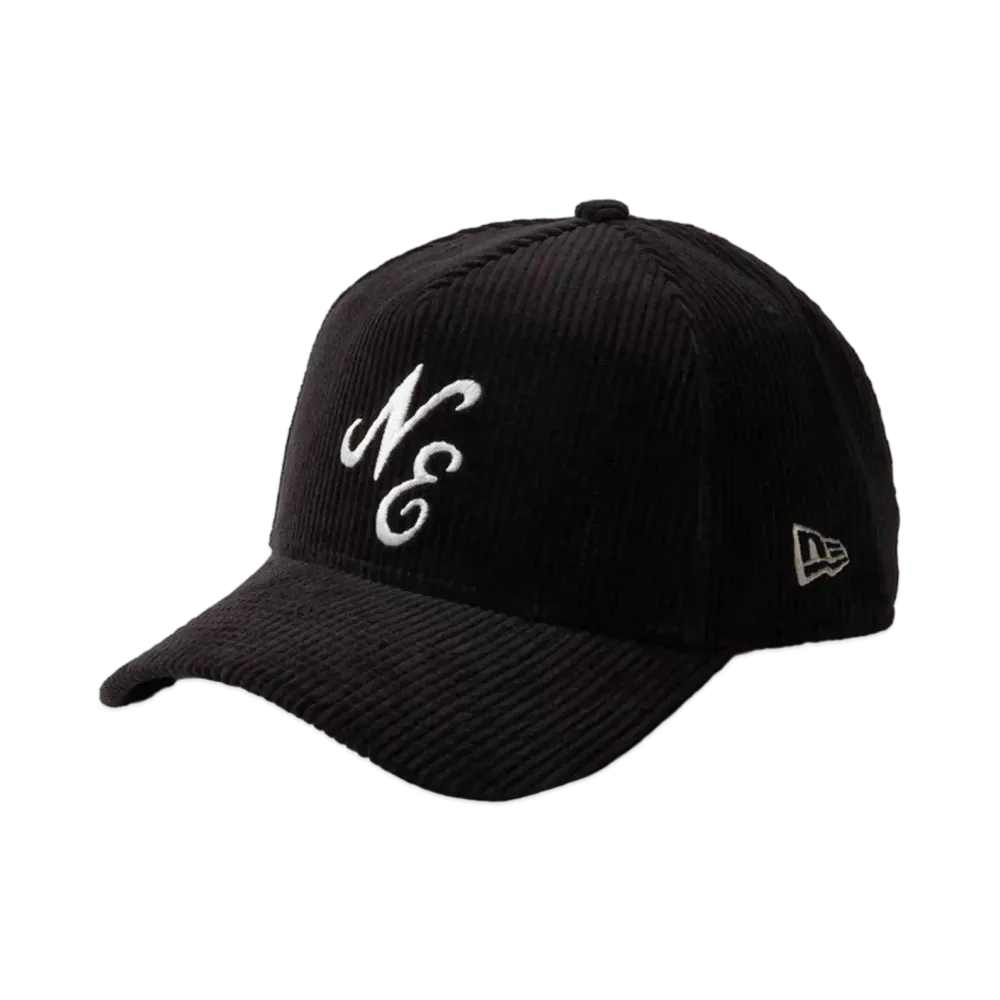 NEW ERA 9Forty A-Frame Corduroy Classic Logo "Black"