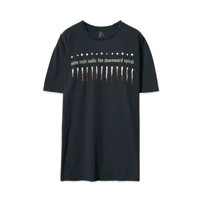 THRIFTY LOOK TEE THRIFTY NINE INCH NAILS TEE "BLACK"