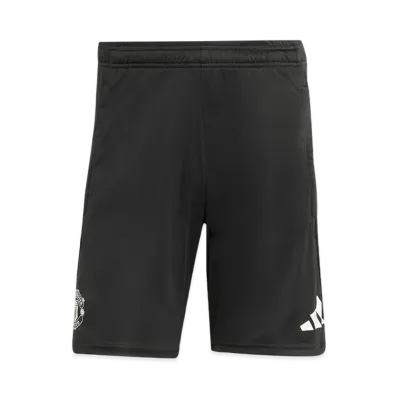 adidas Manchester United Tiro 25 Competition Training Shorts "Black/Aurora Plum/Black"