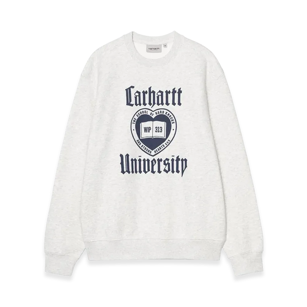 Carhartt WIP Schooling Sweat "Ash Heather"