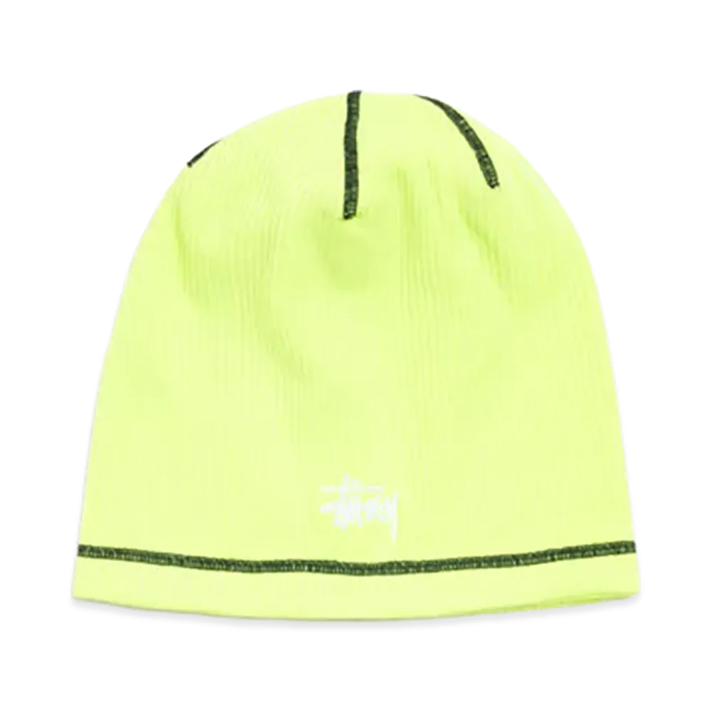 Stussy Waffle Skullcap "Lime"
