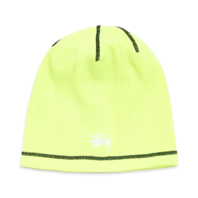 Stussy Waffle Skullcap "Lime"