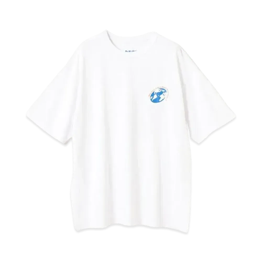 BEAMS T x Blue Note Tokyo x BOOKWORKS 'Three The Jazz Way' Earth T-shirt "White"