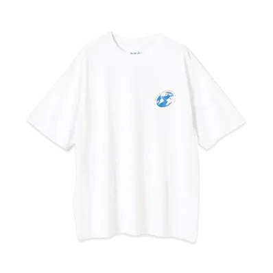 BEAMS T x Blue Note Tokyo x BOOKWORKS 'Three The Jazz Way' Earth T-shirt "White"