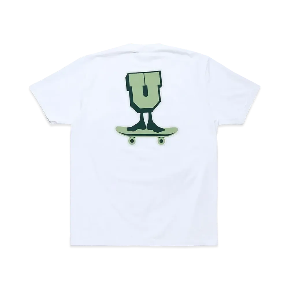 UNDEFEATED x VANS U-MAN SKATE S/S TEE - 80362 "White"
