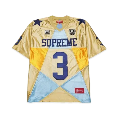 Supreme Star Football Jersey "Gold"