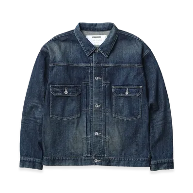 NEIGHBORHOOD Washed Denim Type-2 Jacket "Indigo"