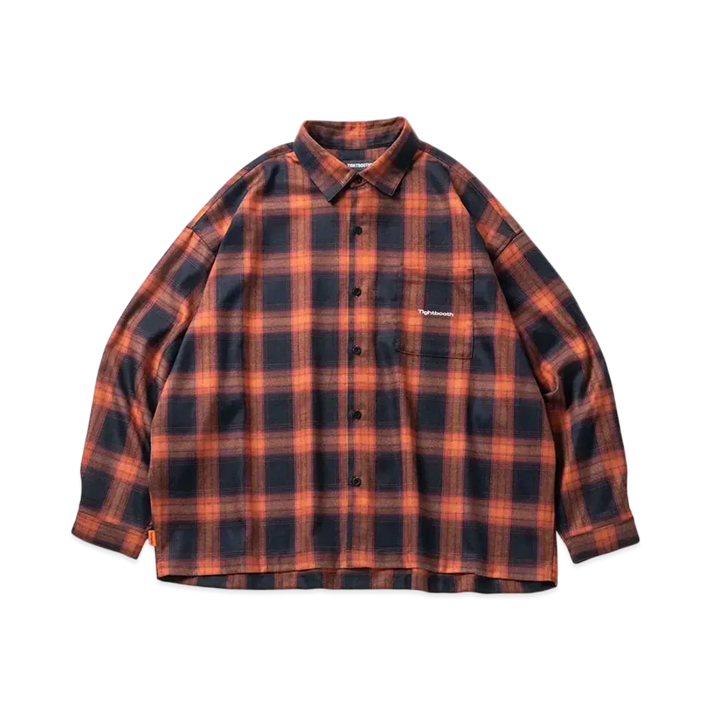 TIGHTBOOTH Ombre L/S Shirt "Orange"