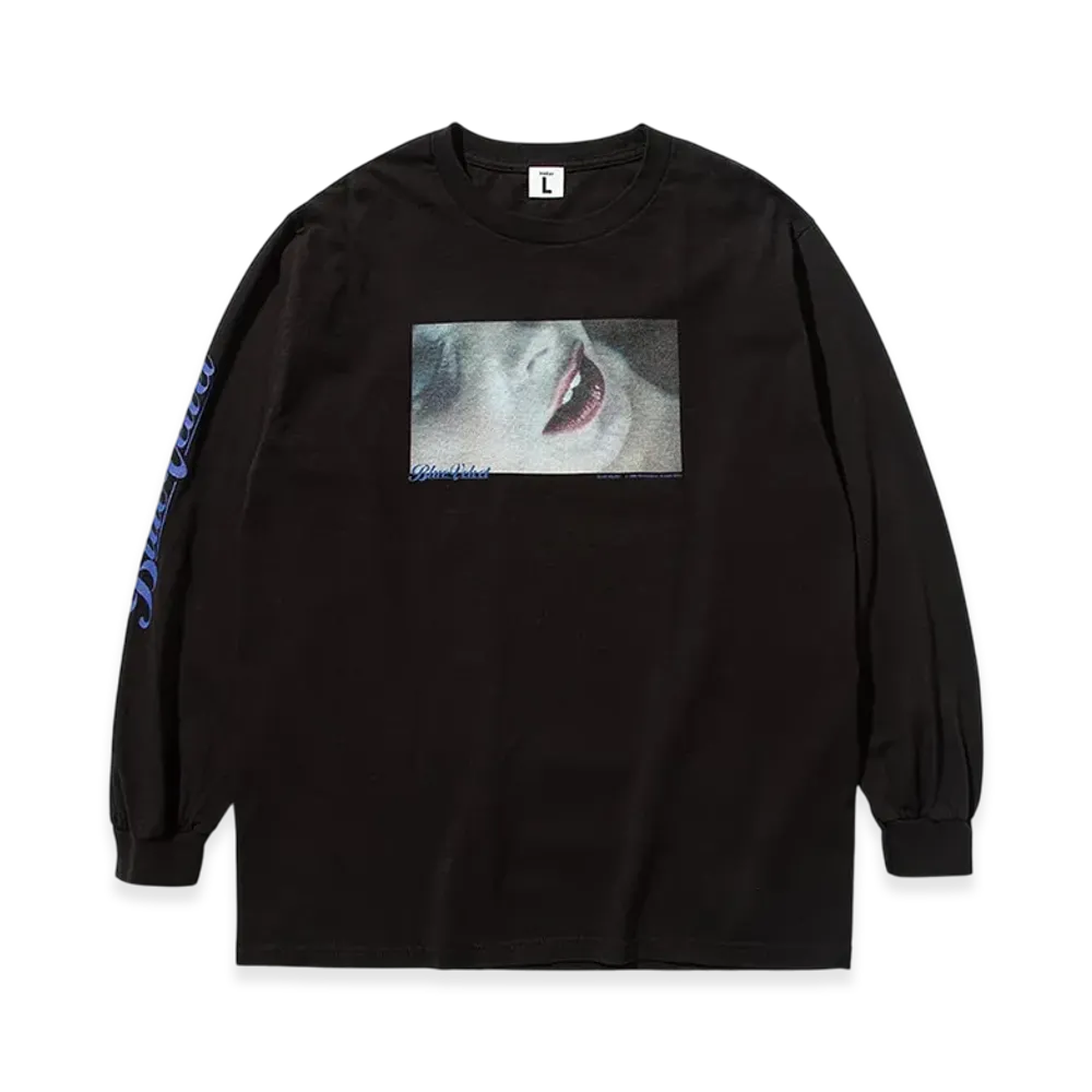 Weber x Blue Velvet Long Sleeve T Shirt "Black"