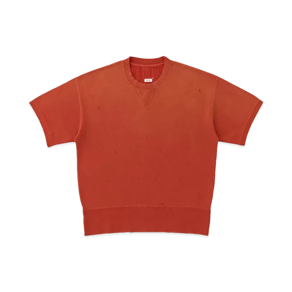 visvim Court Sweat S/S Crash "Red"