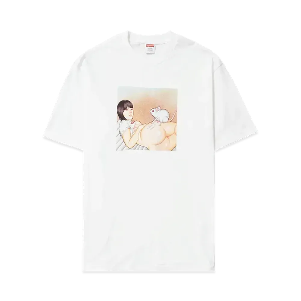 Supreme Mouse Tee "White"