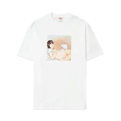 Supreme Mouse Tee "White"