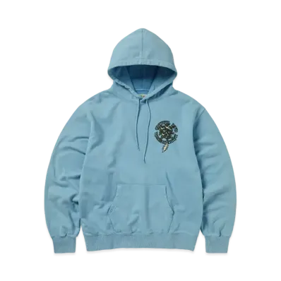 thisisneverthat x Grateful Dead Lightning Hoodie "Light Blue"