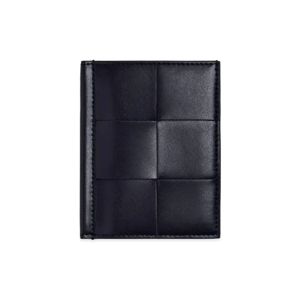 Bottega Veneta Cassette Flap Card Case "Nocturnal/Royal Blue"
