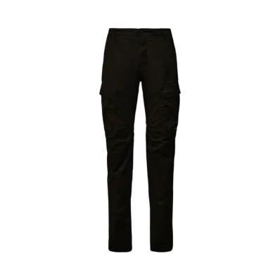 C.P. Company Stretch Sateen Ergonomic Cargo Pants "Black"