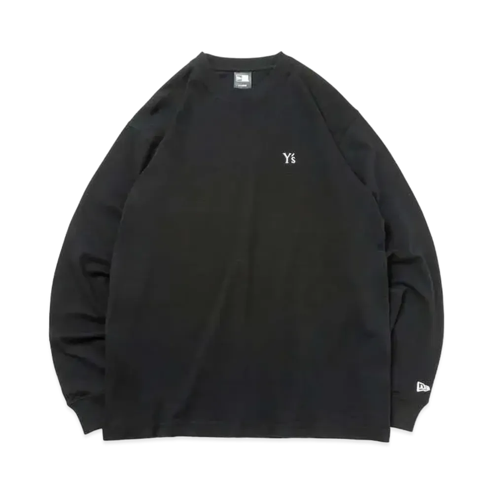 NEW ERA x Yohji Yamamoto Y's FW22 Regular Fit L/S Cotton Tee "Black"