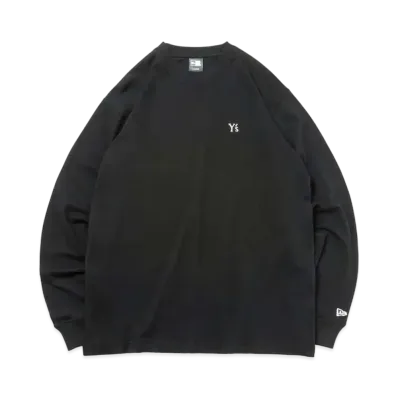NEW ERA x Yohji Yamamoto Y's FW22 Regular Fit L/S Cotton Tee "Black"