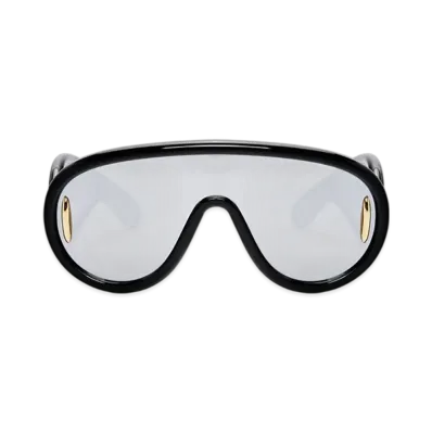 LOEWE Wave Mask Sunglasses "Black"