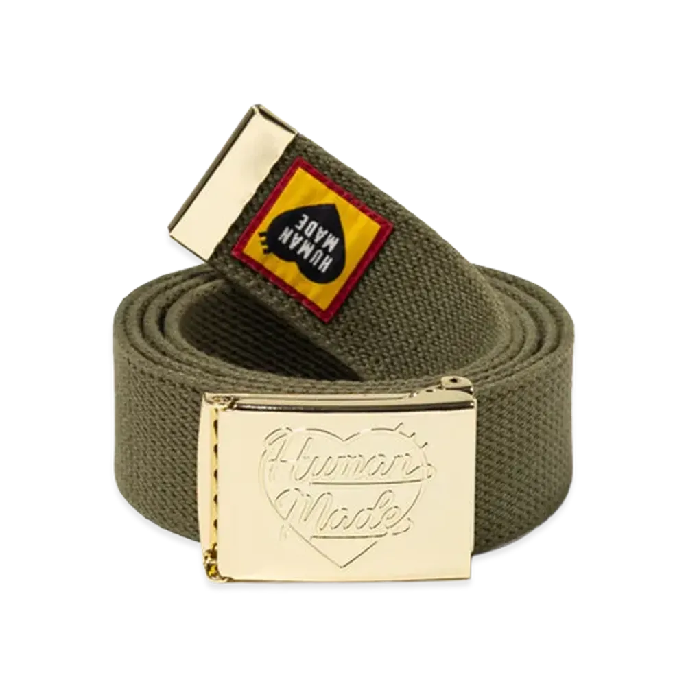 HUMAN MADE Web Belt "Olivedrab"