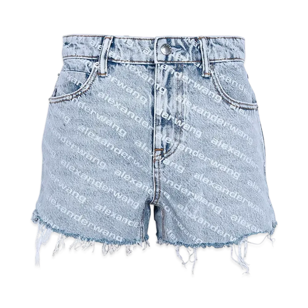 ALEXANDER WANG BITE Denim Shorts "Indigo"