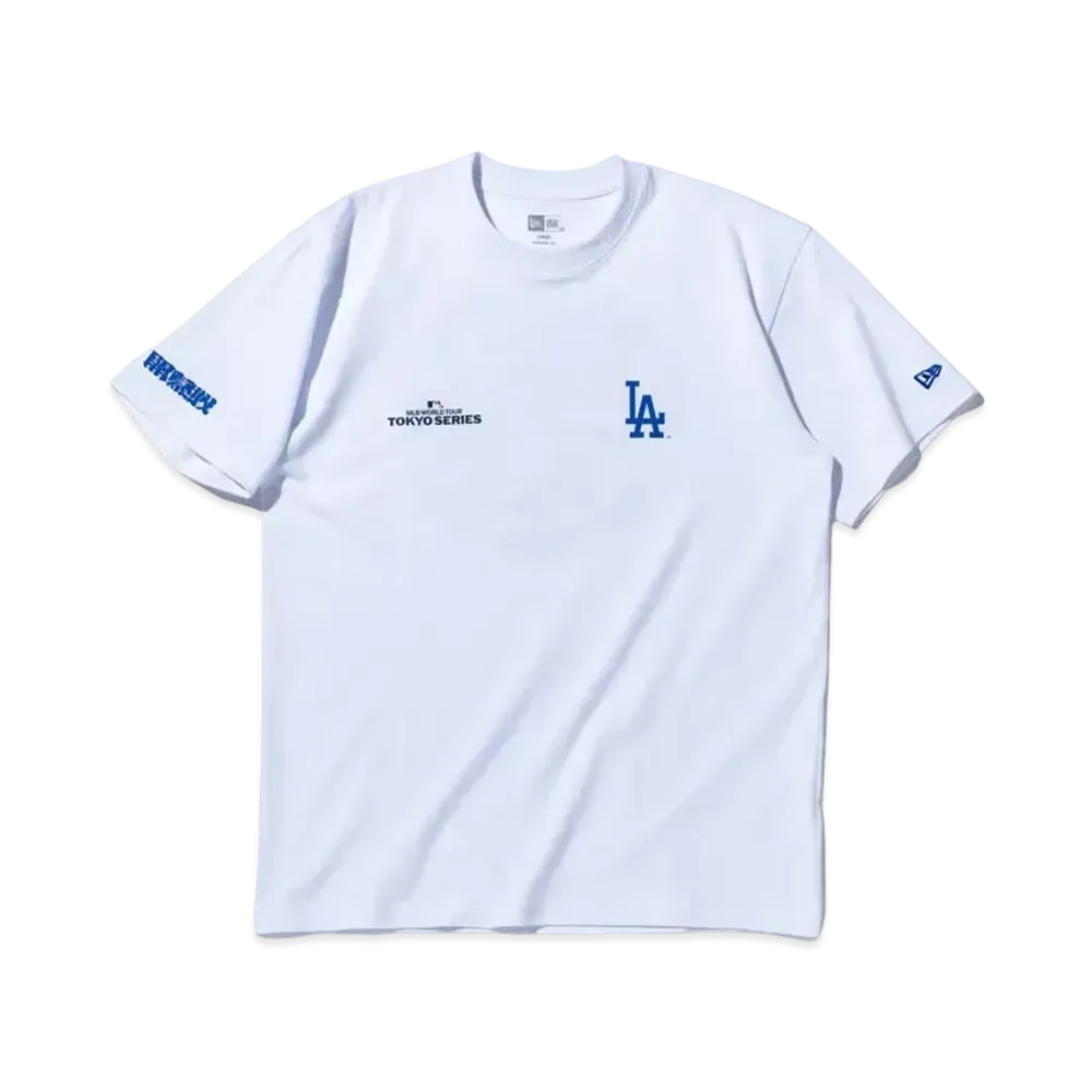 NEW ERA MLB Tokyo Series 2025 Short Sleeve Cotton T-Shirt Los Angeles Dodgers Tokyo Regular Fit "White"