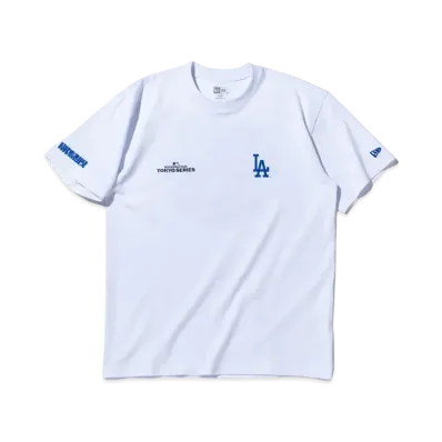 NEW ERA MLB Tokyo Series 2025 Short Sleeve Cotton T-Shirt Los Angeles Dodgers Tokyo Regular Fit "White"