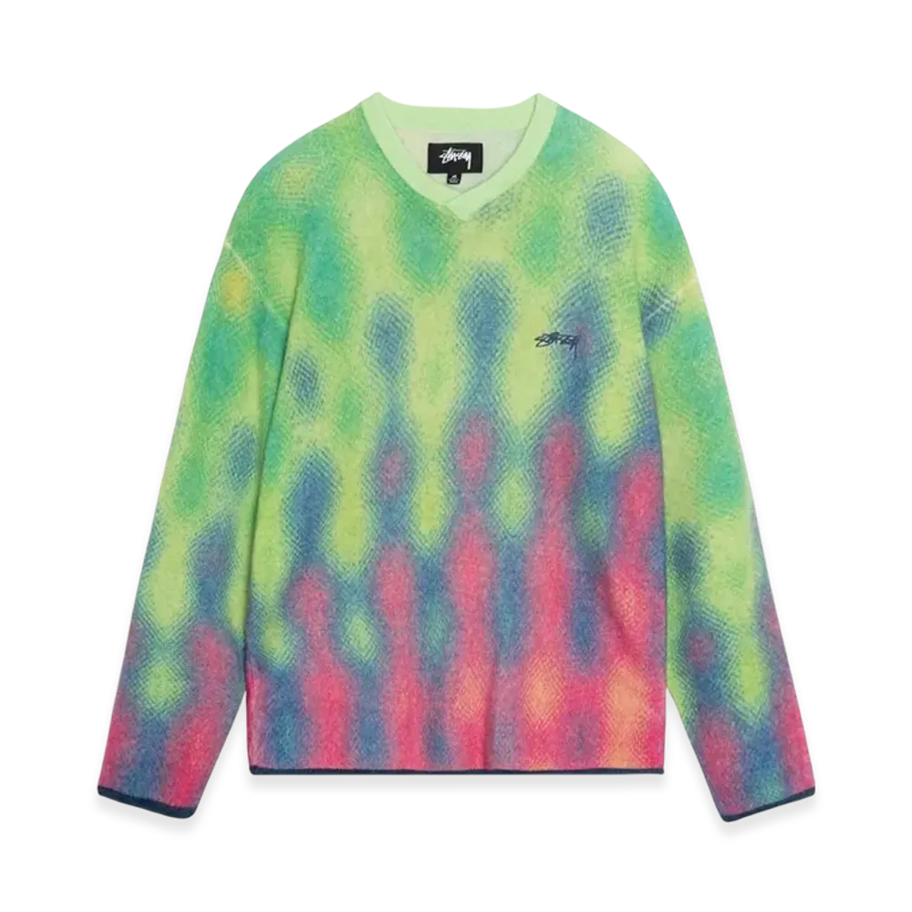 Stussy Gradient Dot Brushed Sweater "Multi"