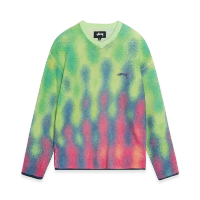 Stussy Gradient Dot Brushed Sweater "Multi"