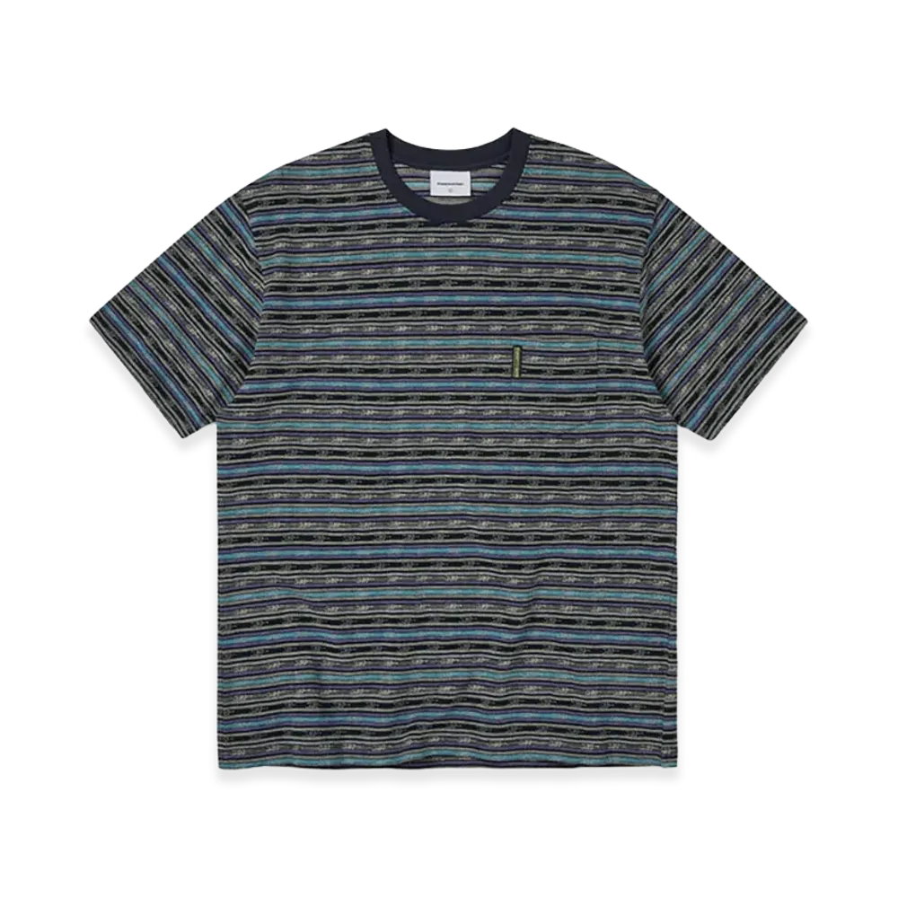 thisisneverthat BE Striped Tee "Navy"