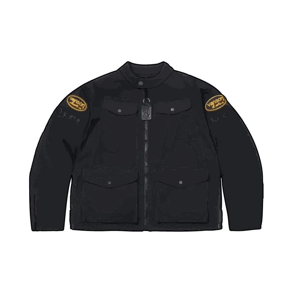 Supreme x Vanson Leathers Cordura Jacket "Black"