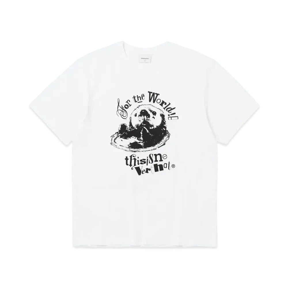 thisisneverthat Otter Tee "White"
