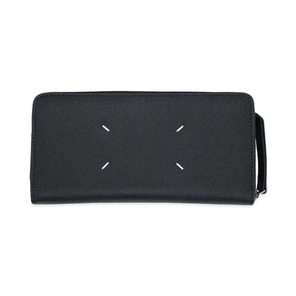 Maison Margiela WALLET ZIP AROUND CONTINENTAL "Black"