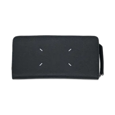 Maison Margiela WALLET ZIP AROUND CONTINENTAL "Black"