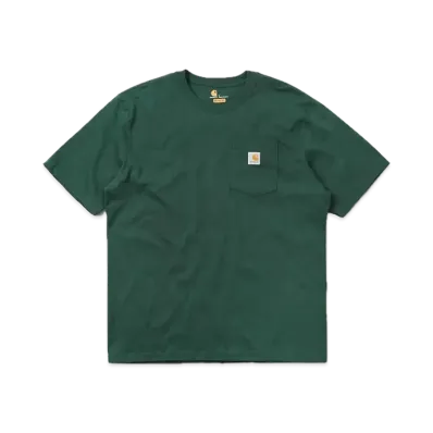 Carhartt Relaxed Fit Heavyweight Short-Sleeve Pocket T-Shirt "Hunter Green"